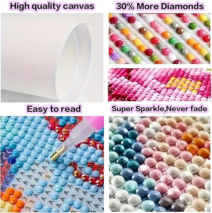Butterfly Diamond Art Kits for Adults 12 x 12inch