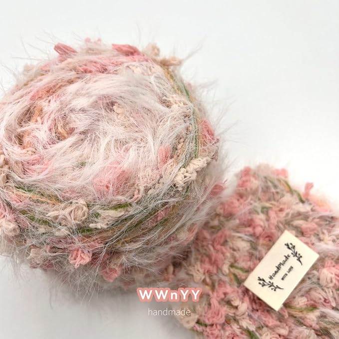 Artisanal Yarn Fancy Yarn Multifiber Blended Yarn Novelty Colorful Soft
