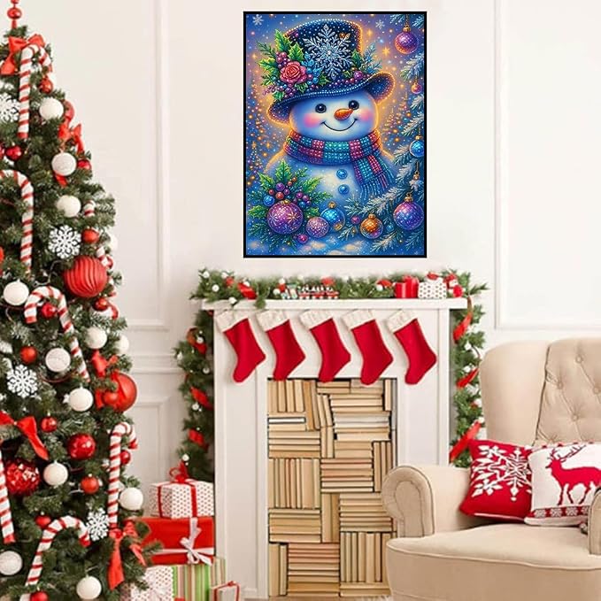 HHMATITS Christmas Diamond Art Kits for Adults 12x16inch
