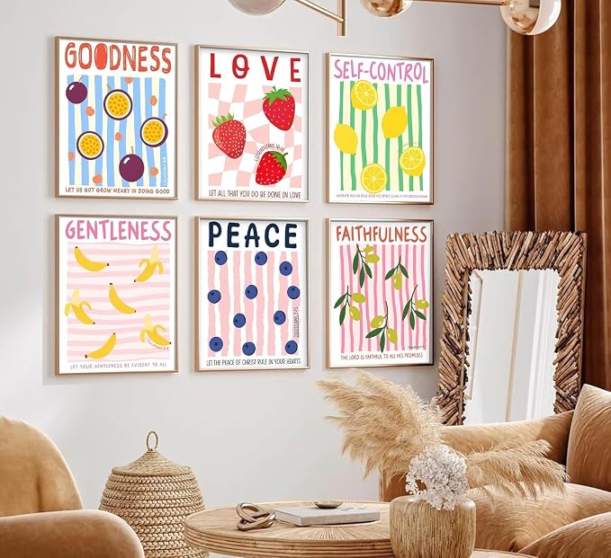 9 Pack Christian Paint by Numbers Kit for Adults Beginner (Without Frame)