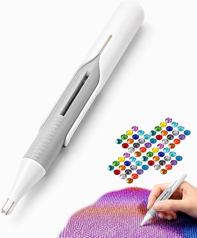 2026 New Automatic Diamond Painting Bead Dispenser (Gray)