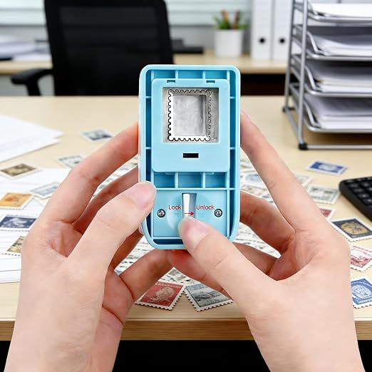 1.5X1.2 inch Rectangular Postage Stamp Puncher