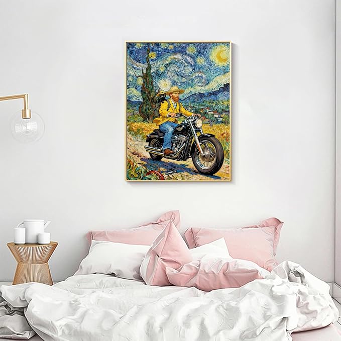 Van Gogh Cute Diamond Art Kits for Adults Diamond Painting Kit for Beginner