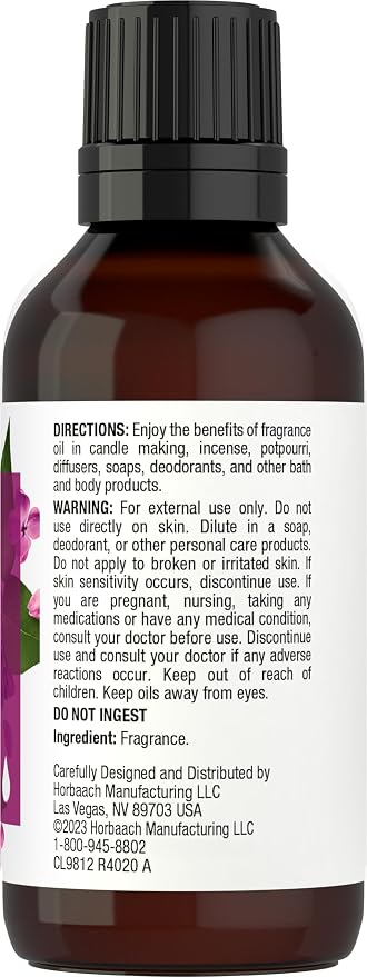 Horbäach Lilac Fragrance Oil | 1 fl oz (30ml) | Premium Grade