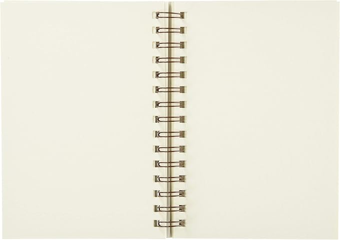 Strathmore Wire Bound Visual Journal, 140 lb. Cold Press Watercolor Paper, 5.5 X 8 inches, White, 22 Sheets (460-55)