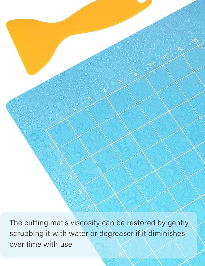 Gwybkq Cutting Mat 8.5x12in, Compatible With Cricut Joy Xtra 6 Pack Reusable Sticky (Light, Standard, Strong) Grip Cricket Cut Mats Replacement Durable Adhesive Sticky
