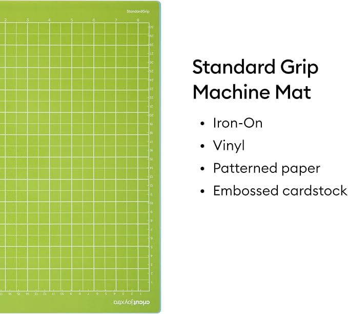 Cricut Mat Variety Pack (4 Count, 8.5in x 12in)