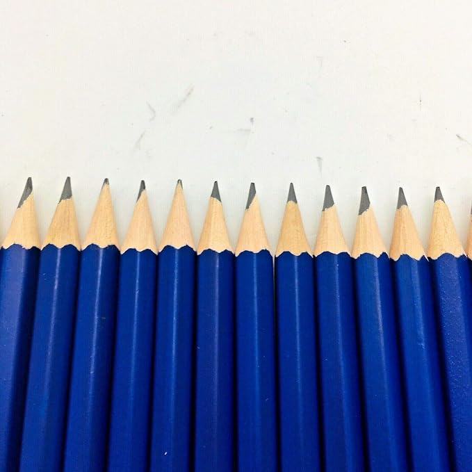 XDT#3B Drawing Pencils 24 Piece Set, Pro Art Graphite Sketching&Shading Supplies, Ideal For Kid Beginner Student Adults Artist
