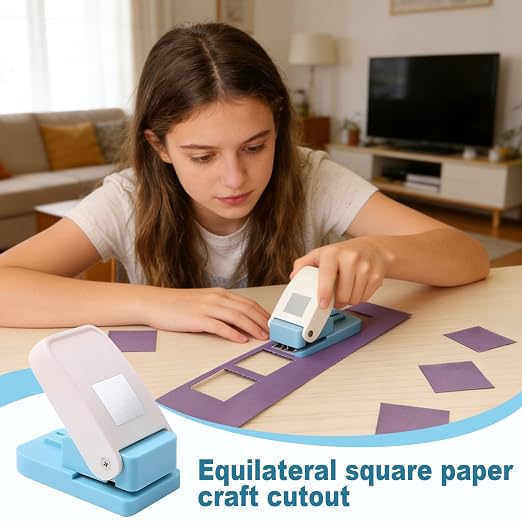 1X1 inch Square Postage Stamp Puncher