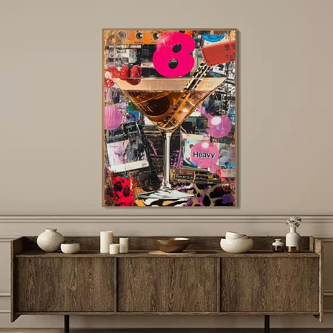 Retro Wine Glass Diamond Art Kits for Adults Diamond Painting Kit for Adult