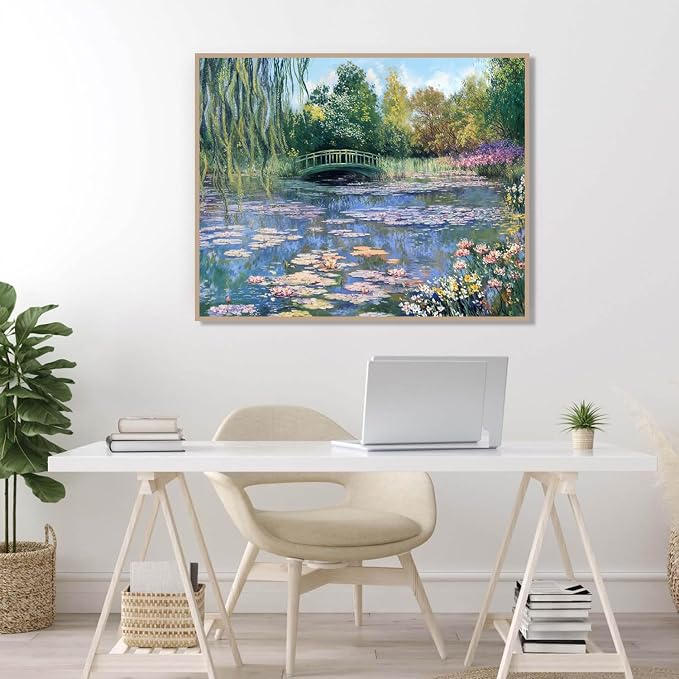 Monet Cute Diamond Art Kits for Adults Diamond Painting Kit for Beginner