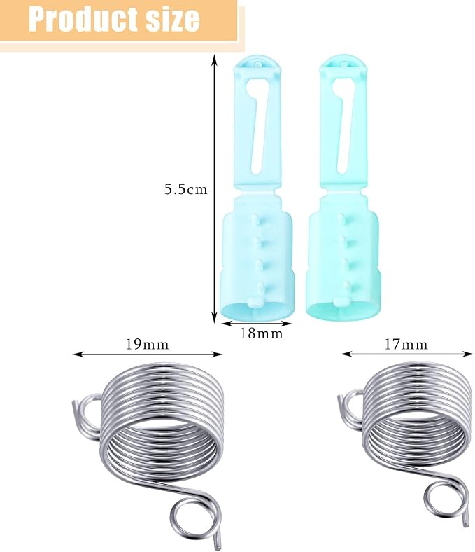 Willbond 8 Pcs Yarn Guide Finger Holder Set