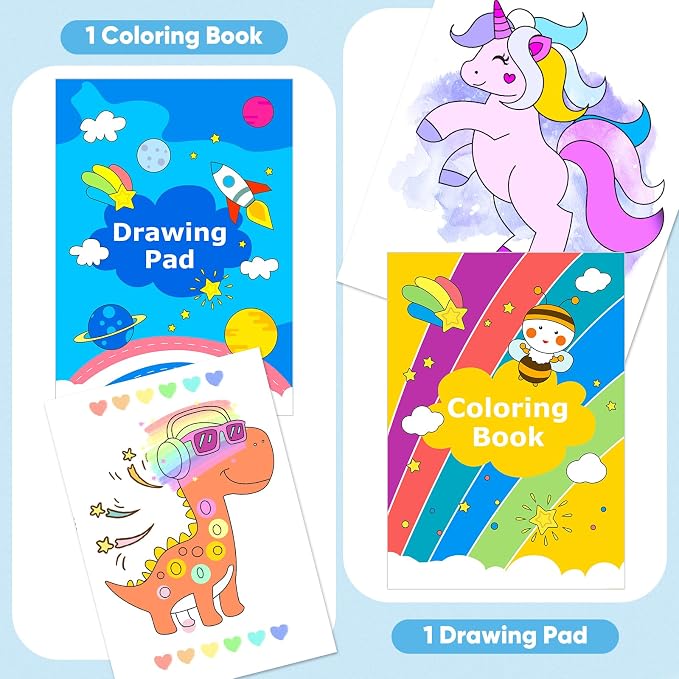 iBayam 149-Set: Crayons, Pastels, Pencils, Pens, Drawing Pad, Coloring Book | Crayons Set, Watercolors Paint Set, Colored Pencils, Drawing Markers, Oil Pastel for Kids Teens Girls Boys Cute School Stuff
