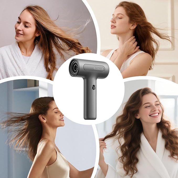 Paint Dryer Tool, USB Rechargeable Blower, Fast Dry with Compact Design, Craft Heater with Lightweight Build, 7.28×4.72×2.20 Inches Art Supply, Portable Drying for Watercolor Embossing Hair Styling