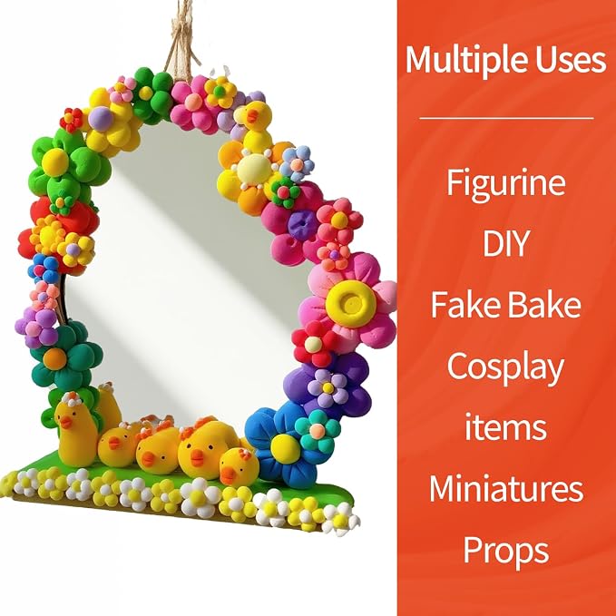 Air Dry Clay Lightweight, Flexible Modeling Clay for Adults Arts and Crafts