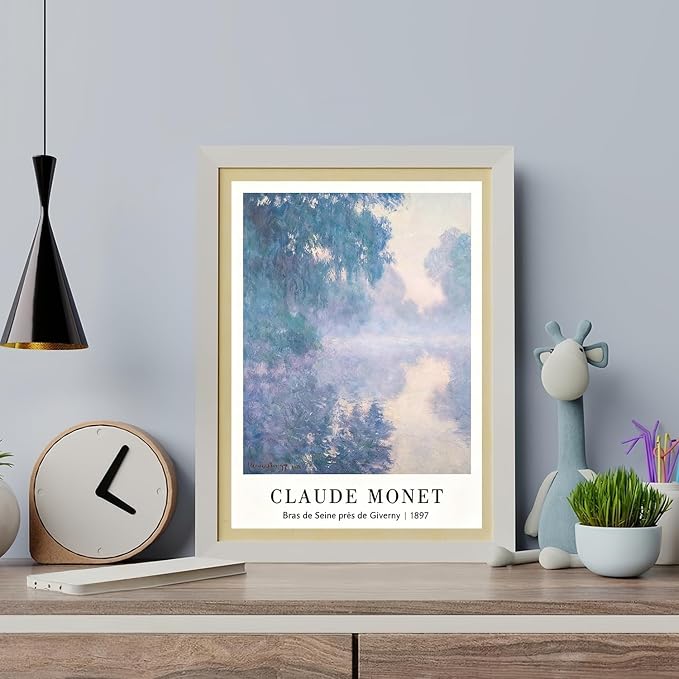 3 Pack Monet Paint by Numbers Kit for Adults Beginner (Without Frame)