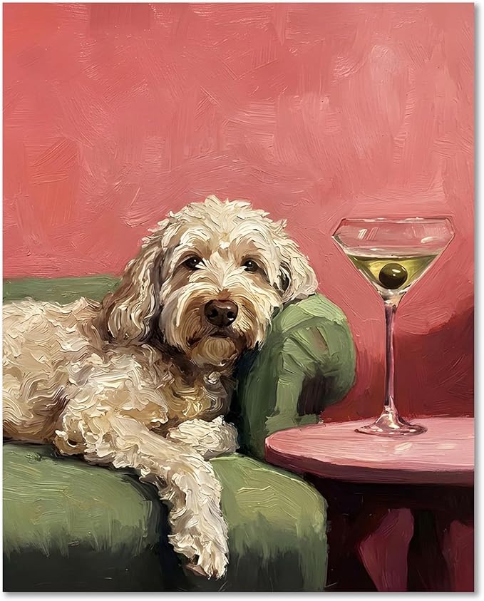 Dog Paint by Number for Adults, Paint by Numbers Kit for Adults 16x20 Inch