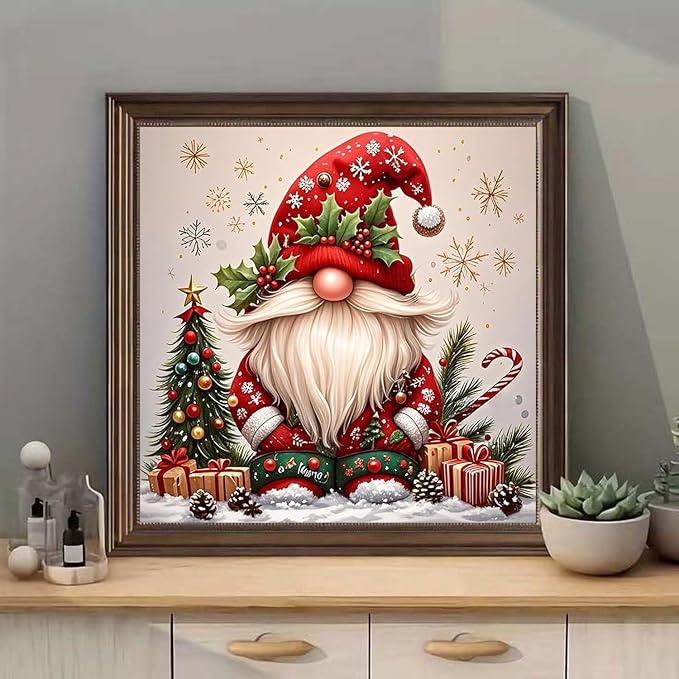 mrpwnle 3 Pack Diamond Art Kits for Adults Christmas Diamond Painting Kit
