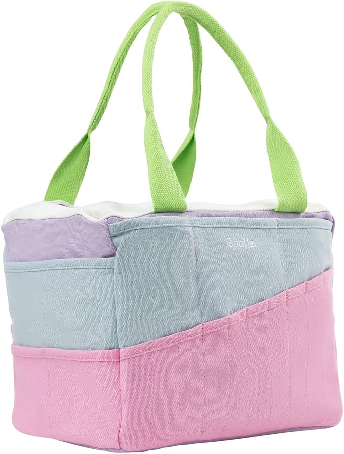 Soolla Studio Bag: Art Supply Storage Organizer & Pottery Tool Bag, Washable Tote, Yarn Bag, Crochet, 30 Pockets, 15+ Colors