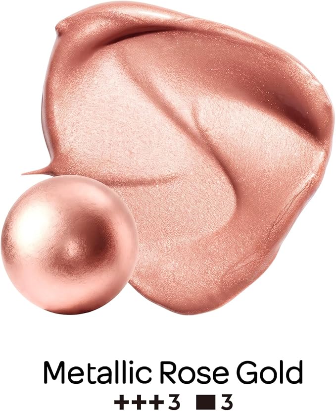 Nicpro Metallic Rose Gold Acrylic Paint, 8.45oz/250ml Gold Leaf Paint | Large, Non Toxic, Non Fading Gold Paints for Metal, Wood, Craft, Clay, Fabric, Canvas, Furniture, Handcrafts, Art Supplies