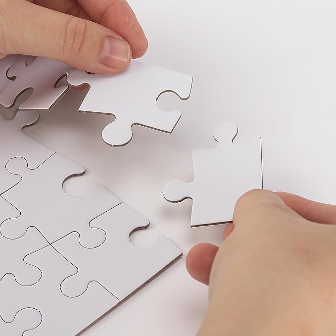 Mr. Pen- Blank Puzzle, 40 Pack, 28 Pieces/Pack, 5.5" x 8.1"