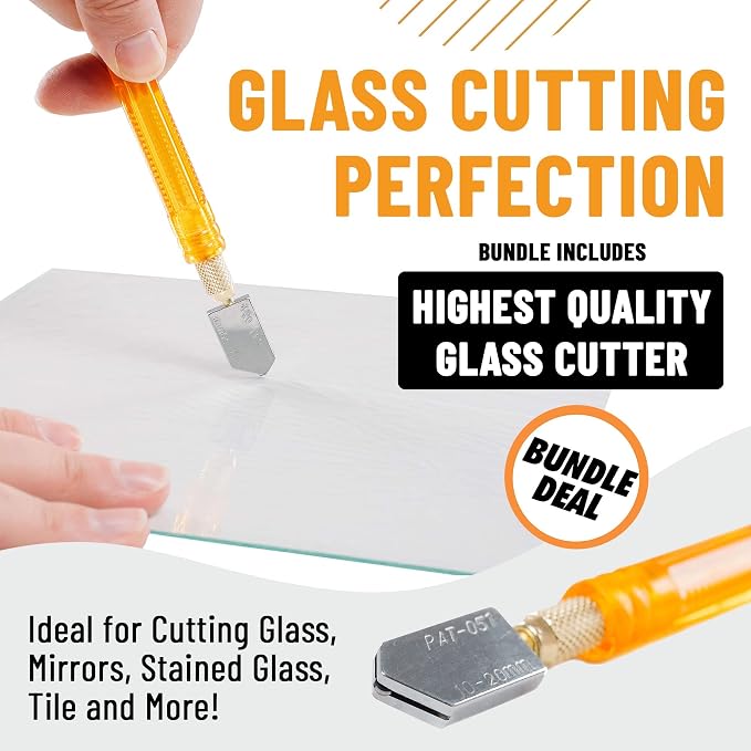 Home Pro Shop Premium Glass Bottle Cutter Kit-DIY Glass Cutter for Bottles