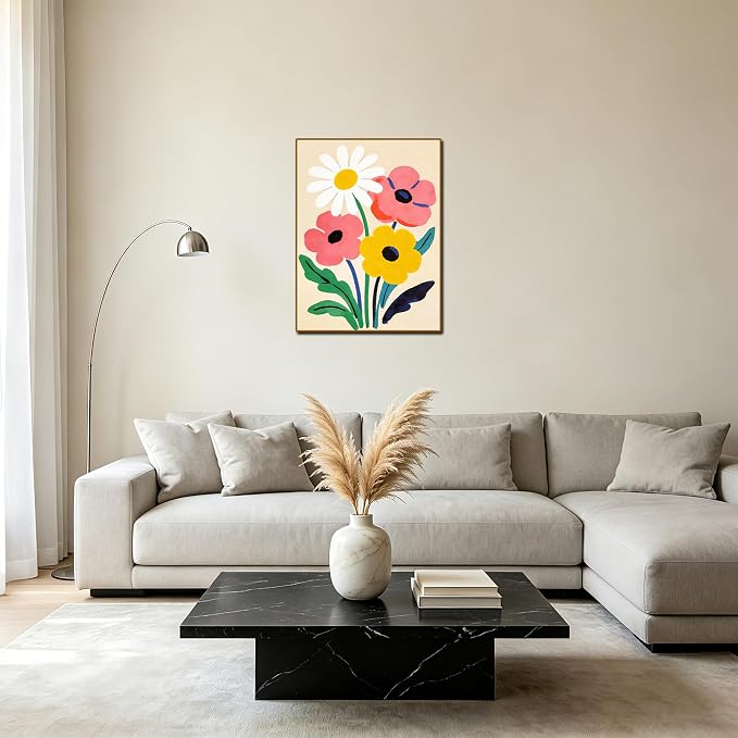 Leatrice 4 Pack Flower Diamond Painting Kits for Adults 11.8x15.7 Inches