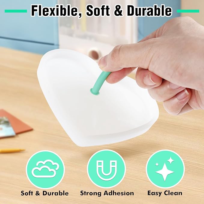 HealVee Hole Maker for Resin, 5 Sizes(2/3/4/6/8mm) 25PCS Make Holes Without Drilling for Epoxy & UV Resin, Holes Tools for Jewelry Making, Pet Tag, Keychain, DIY Craft Pendant Decor