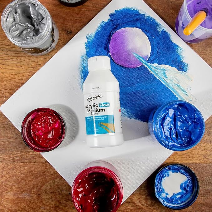 MONT MARTE Premium Acrylic Flow Medium 250ml