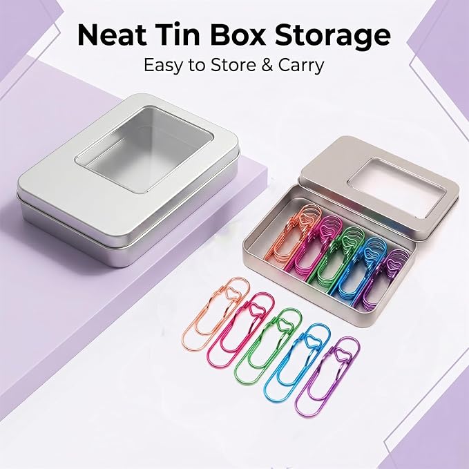 15 Pcs Metal Pen Holder Clips for Notebook, Planner Accessories