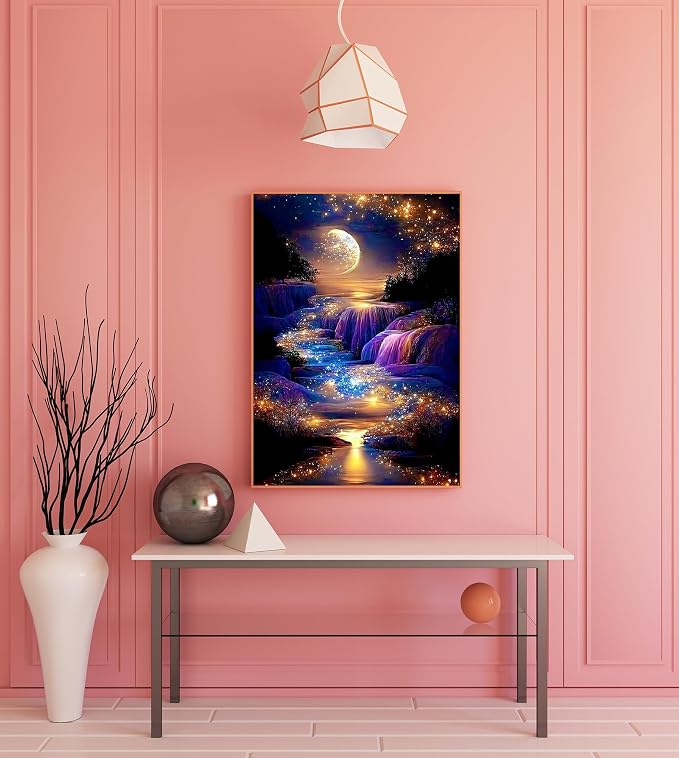 5D Diamond Painting Kits for Adults, Landscape Diamond Art Kits for Adults