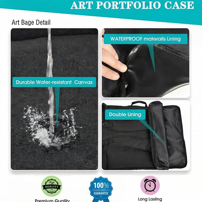 TreochtFUN Art Portfolio Case 24" x 18" - Medium Artist Backpack