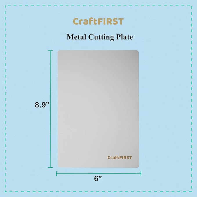 6 x 8.9 Metal Cutting Plates Die Cutting Accessaries 1PK