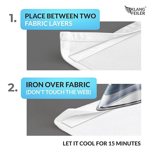 Klangfeiler® Iron on Hemming Tape - Extra Strong - 3/4In32Yd- Iron Required