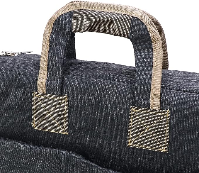 TRANSON Art Portfolio Case Artist Backpack Canvas Bag Large 26” x 19.5”