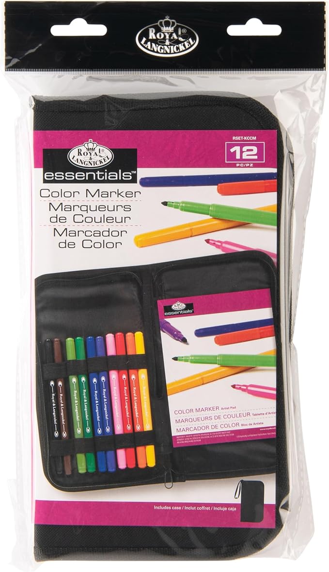Royal & Langnickel Color Marker Essentials Keep N' Carry Set