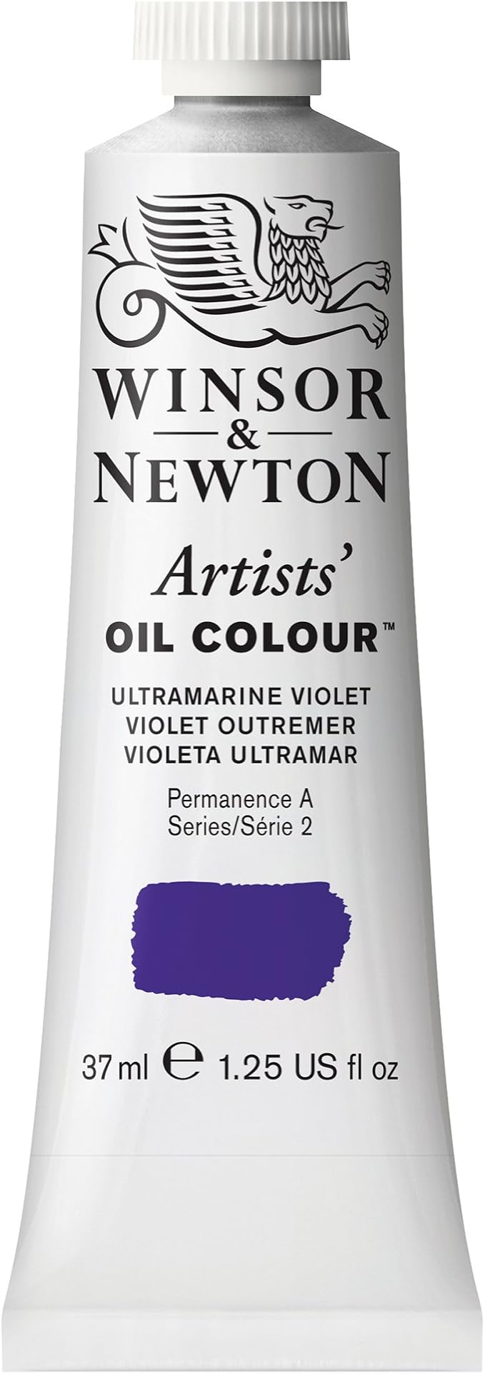 Winsor & Newton Artists' Oil Paint, 37ml Tube, Ultramarine Violet