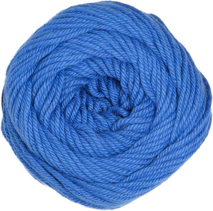 Knit Picks Dishie Blue Worsted Weight 100% Cotton Yarn for Crocheting