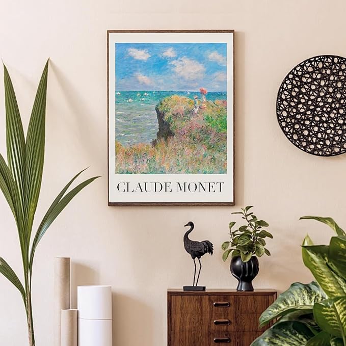 3 Pack Monet Paint by Numbers Kit for Adults Beginner (Without Frame)