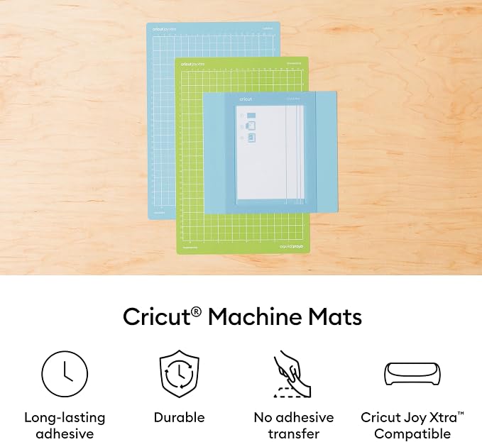 Cricut Mat Variety Pack (4 Count, 8.5in x 12in)