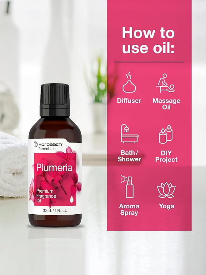 Horbäach Plumeria Fragrance Oil | 1 fl oz (30ml) | Premium Grade
