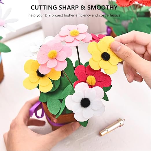 Premium Fine Point Blade Compatible with Maker 3/Maker/Explore 3/Explore Air 2/Air/One,Fine Point Blade Housing for Slicing Cuts Glitter Vinyl,Cardstock,Faux,Adhesive Foil,Vellum and Etc（Gold）