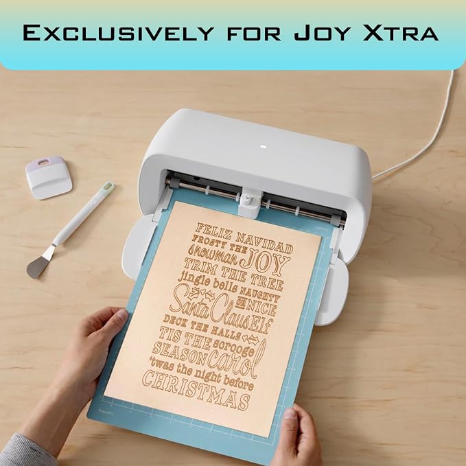 LOPASA Cutting Mat Compatible with Cricut Joy Xtra(3 Standards)