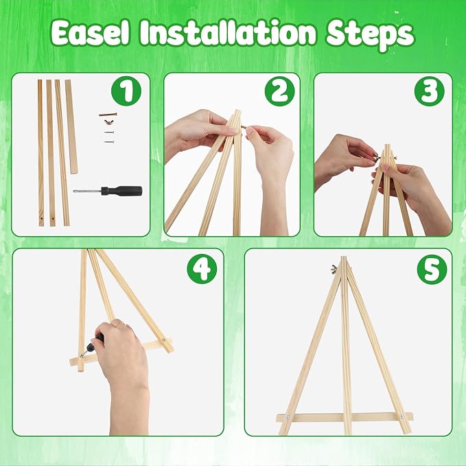MAXBYE Framed Paint By Numbers Kits for Adults with Wooden Easel, DIY New Zealand House Adult Paint by Number Kits, Oil Acrylic Paintings Kit for Beginners Gift Home Wall Garden Decor 10×14 Inch