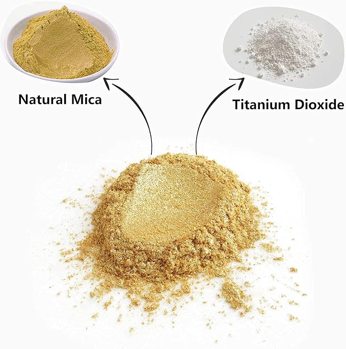 Mica Powder,30 Color Resin Pigment,Natural Cosmetic Grade Mica Powder | For Epoxy Resin/Bath Bombs/Candle/Soap/Lip Gloss/Slime.Soap Making Dye (30 Bag)