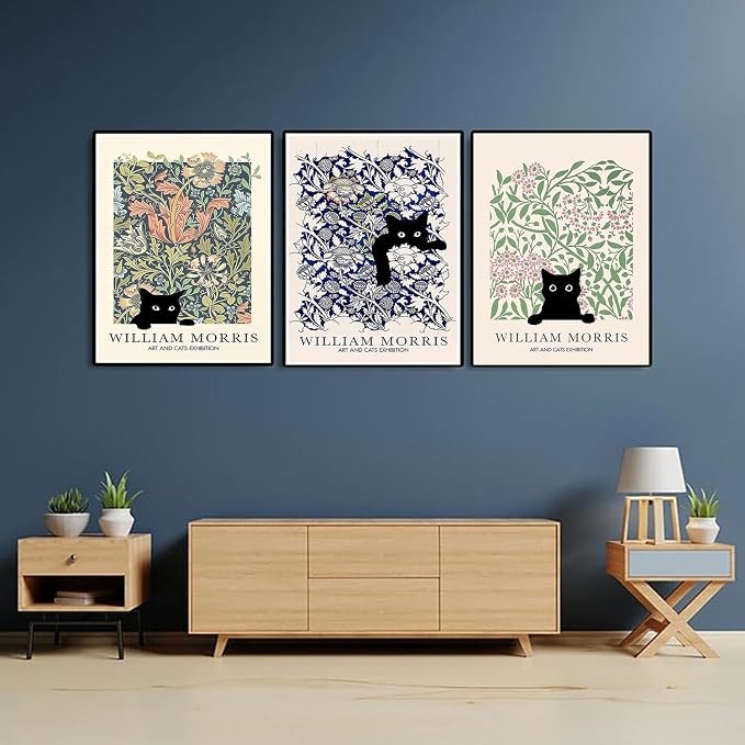 4 Pack Black Cat Diamond Art Kits for Adults Diamond Painting Kit Beginner