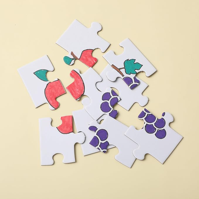 Mr. Pen- Blank Puzzle, 96 Pack, 9 Pieces/Pack, 5.5" x 4"