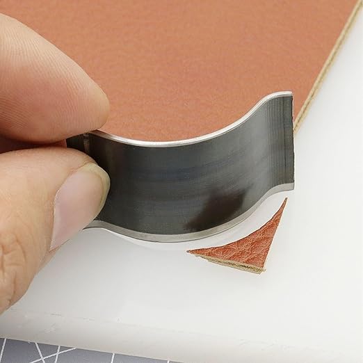 11 PCS Leather Punch Tools, 10 PCS Leather Corner Edge Punch Tool with Perforated Matting, Leather Craft DIY Tool Set, Leather Hole Punch Set for DIY Leather Crafts