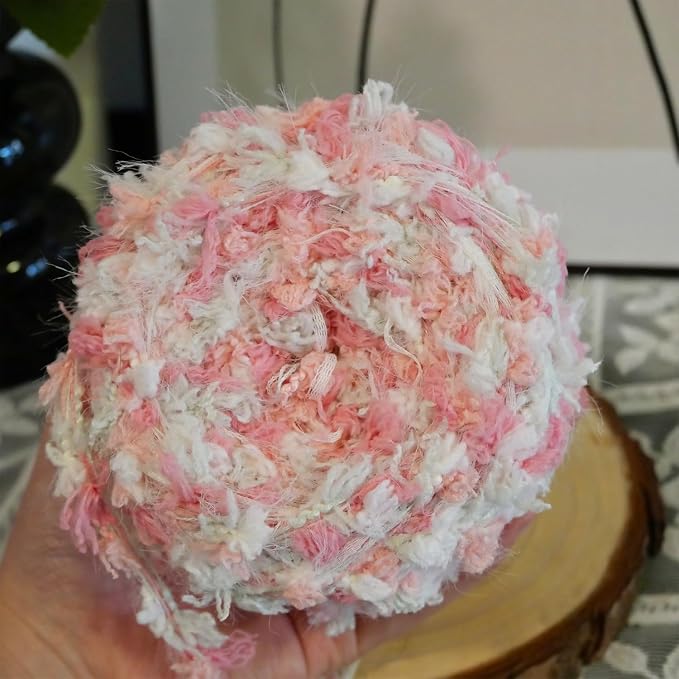 Artisanal Yarn Fancy Yarn Multifiber Blended Yarn Novelty Colorful Soft