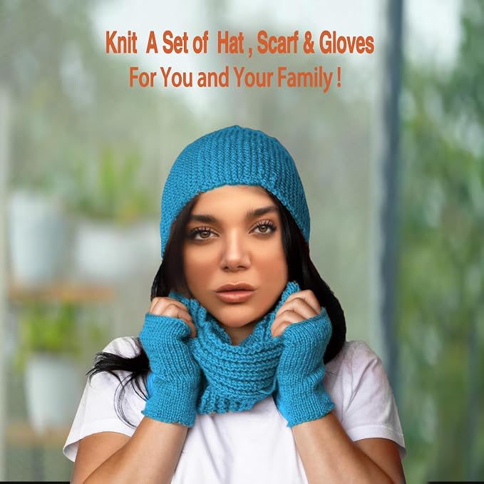 Kaaper Beginners Knitting Kit for Adults -Learn to Knit Starter Kit